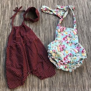 Halter Rompers